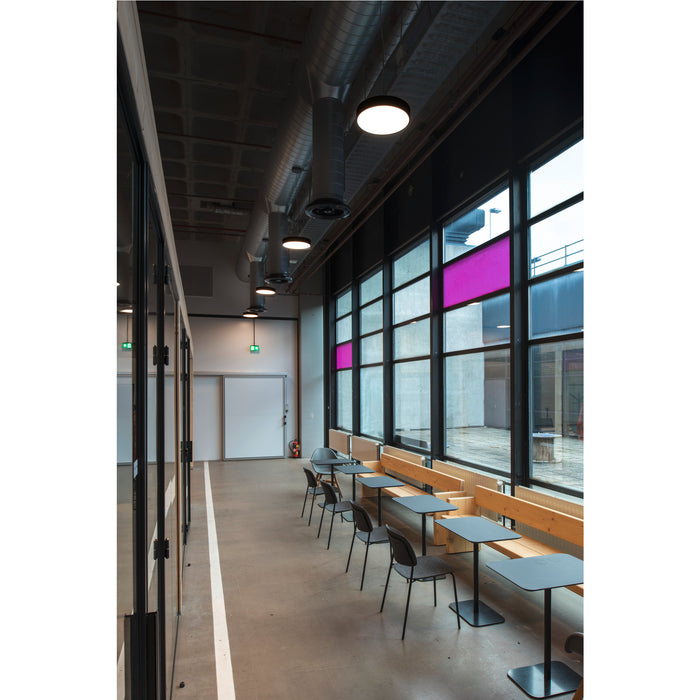 Ambient picture of SLV MEDO® PRO 40, wall- and ceiling-mounted light, round, 3000/4000K, 19W, DALI, Touch, 110°, black