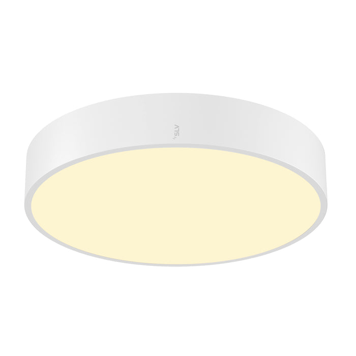 SLV MEDO® PRO 40, wall- and ceiling-mounted light, round, 3000/4000K, 19W, DALI, Touch, 110°, white