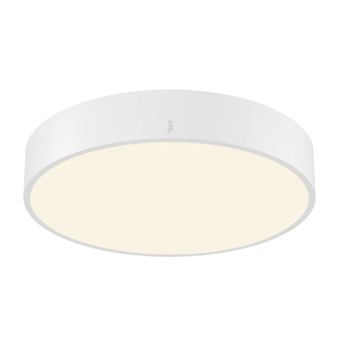 Back view product picture of SLV MEDO® PRO 40, wall- and ceiling-mounted light, round, 3000/4000K, 19W, DALI, Touch, 110°, white