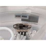 Front view product picture of SLV MEDO® PRO 40, wall- and ceiling-mounted light, round, 3000/4000K, 19W, DALI, Touch, 110°, white