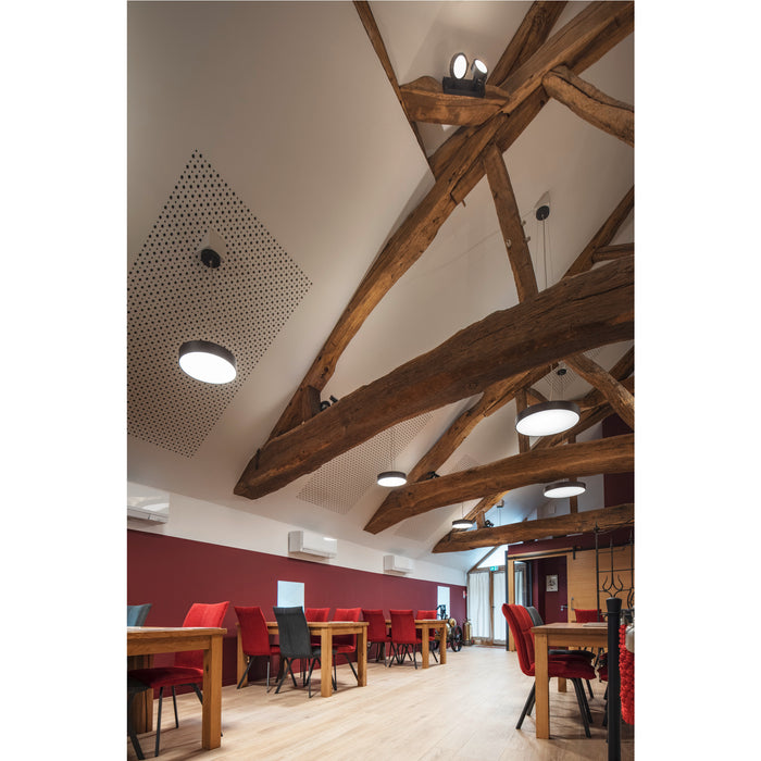 Similar figure of SLV MEDO® PRO 60, wall- and ceiling-mounted light, round, 3000/4000K, 37W, trailing-edge phase, 80°, UGR<19, black