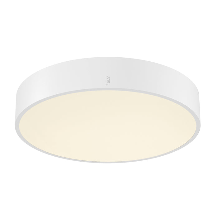 Back view product picture of SLV MEDO® PRO 40, wall- and ceiling-mounted light, round, 3000/4000K, 19W, trailing-edge phase, 80°, UGR<19, white