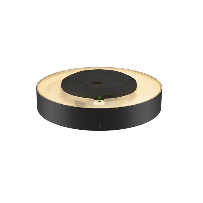 Detailed view product picture of SLV MEDO® PRO 40, wall- and ceiling-mounted light, round, 3000/4000K, 19W, trailing-edge phase, 110°, black