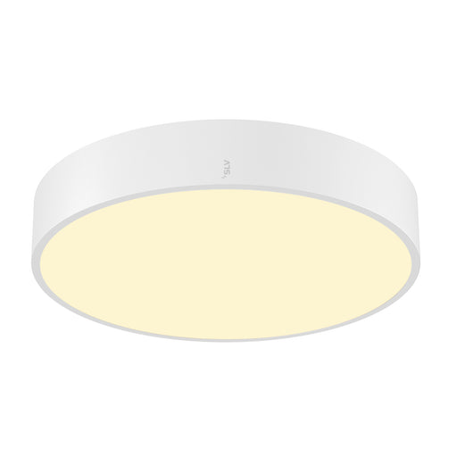 SLV MEDO® PRO 40, wall- and ceiling-mounted light, round, 3000/4000K, 19W, trailing-edge phase, 110°, white