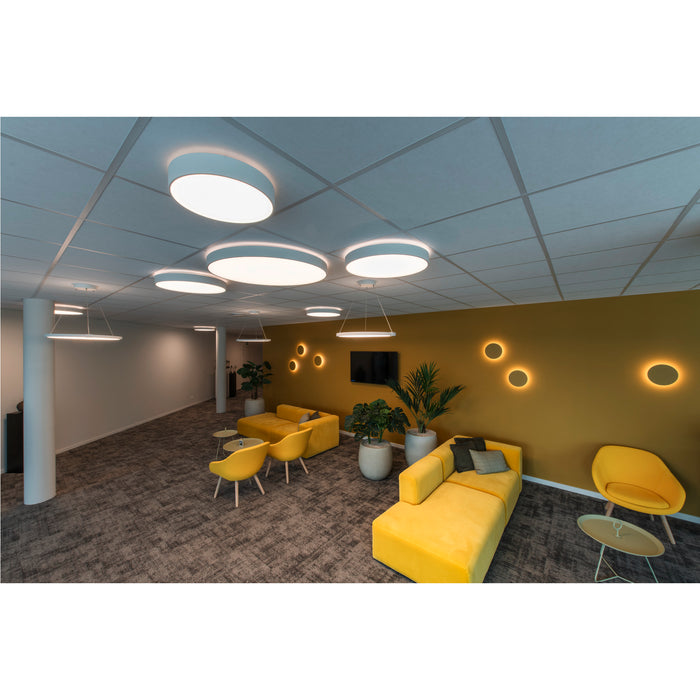 Similar figure of SLV MEDO® PRO 60, wall- and ceiling-mounted light, round, 3000/4000K, 39W, DALI, Touch, 80°, UGR<19, white