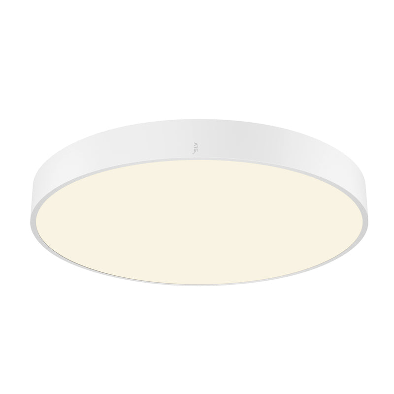 Bottom view product picture of SLV MEDO® PRO 60, wall- and ceiling-mounted light, round, 3000/4000K, 39W, DALI, Touch, 110°, white