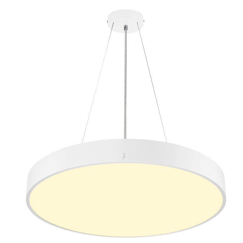 Detailed view product picture of SLV MEDO® PRO 60, wall- and ceiling-mounted light, round, 3000/4000K, 39W, DALI, Touch, 110°, white