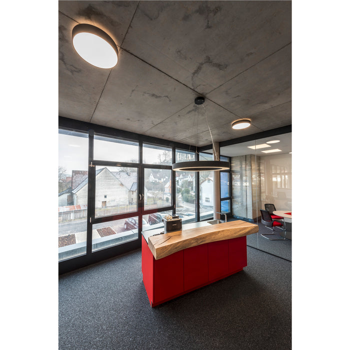 Ambient picture of SLV MEDO® PRO 60, wall- and ceiling-mounted light, round, 3000/4000K, 37W, trailing-edge phase, 110°, black