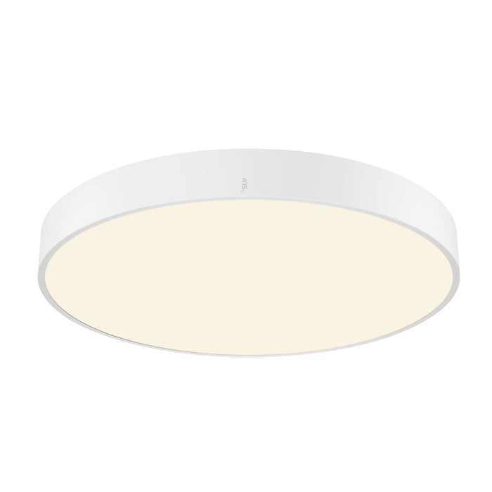 Bottom view product picture of SLV MEDO® PRO 60, wall- and ceiling-mounted light, round, 3000/4000K, 37W, trailing-edge phase, 110°, white