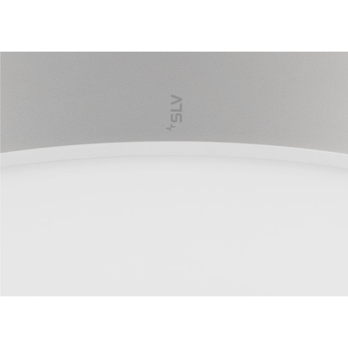 View from the right side product picture of SLV MEDO® PRO 60, wall- and ceiling-mounted light, round, 3000/4000K, 37W, trailing-edge phase, 110°, white