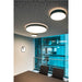 Similar figure of SLV MEDO® PRO 90, ceiling-mounted light, round, 3000/4000K, 75W, DALI, Touch, 80°, UGR<19, black