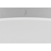 View from the right side product picture of SLV MEDO® PRO 90, ceiling-mounted light, round, 3000/4000K, 75W, DALI, Touch, 80°, UGR<19, white