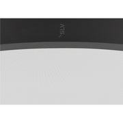View from the left side product picture of SLV MEDO® PRO 90, ceiling-mounted light, round, 3000/4000K, 74W, trailing-edge phase, 80°, UGR<19, black