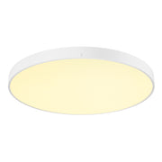 SLV MEDO® PRO 90, ceiling-mounted light, round, 3000/4000K, 74W, trailing-edge phase, 80°, UGR<19, white