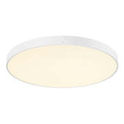 Bottom view product picture of SLV MEDO® PRO 90, ceiling-mounted light, round, 3000/4000K, 74W, trailing-edge phase, 80°, UGR<19, white