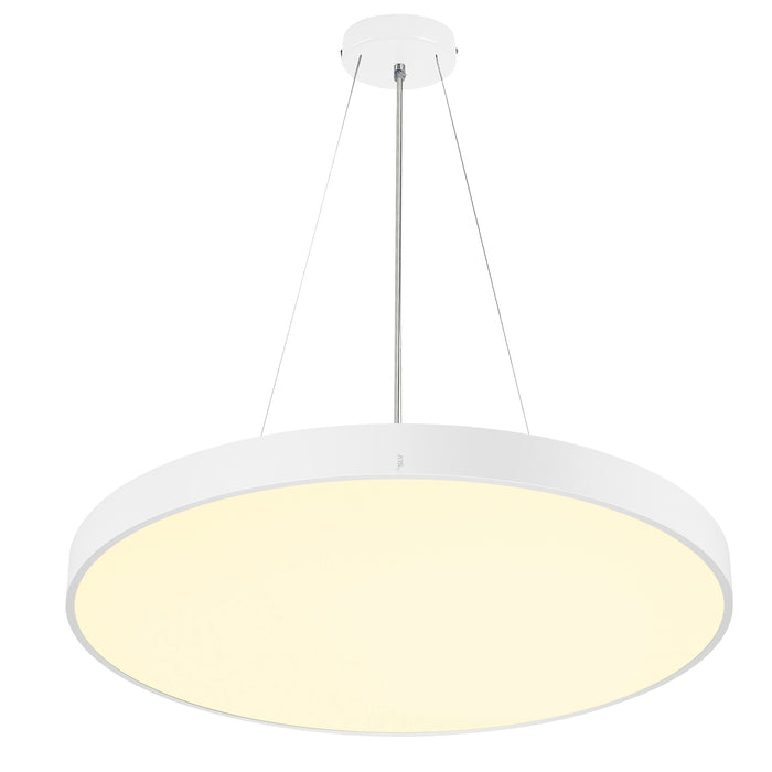 Detailed view product picture of SLV MEDO® PRO 90, ceiling-mounted light, round, 3000/4000K, 74W, trailing-edge phase, 80°, UGR<19, white