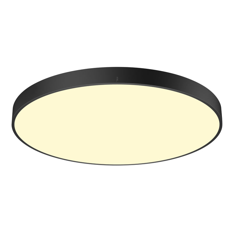 SLV MEDO® PRO 90, ceiling-mounted light, round, 3000/4000K, 74W, trailing-edge phase, 110°, black