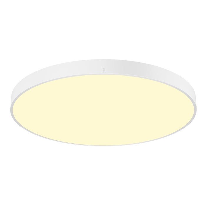 SLV MEDO® PRO 90, ceiling-mounted light, round, 3000/4000K, 74W, trailing-edge phase, 110°, white