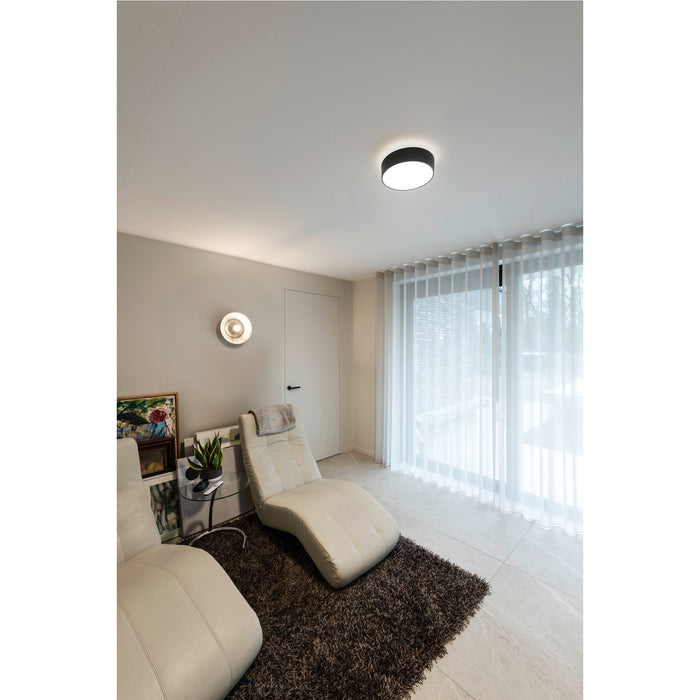 Ambient picture of SLV MEDO® 30, wall- and ceiling-mounted light, round, 2700/3000/4000K, 12W, trailing-edge phase, 110°, black