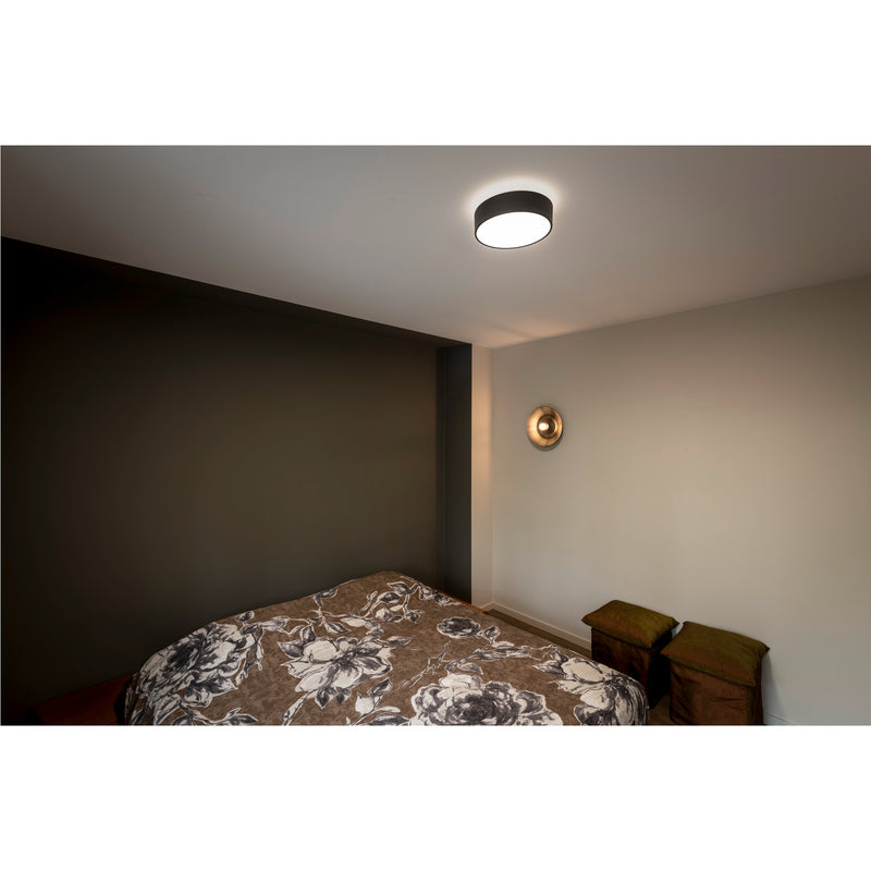 Similar figure of SLV MEDO® 30, wall- and ceiling-mounted light, round, 2700/3000/4000K, 12W, trailing-edge phase, 110°, black