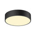 SLV MEDO® 30, wall- and ceiling-mounted light, round, 2700/3000/4000K, 12W, trailing-edge phase, 110°, black