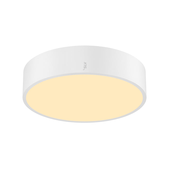 Back view product picture of SLV MEDO® 30, wall- and ceiling-mounted light, round, 2700/3000/4000K, 12W, trailing-edge phase, 110°, white