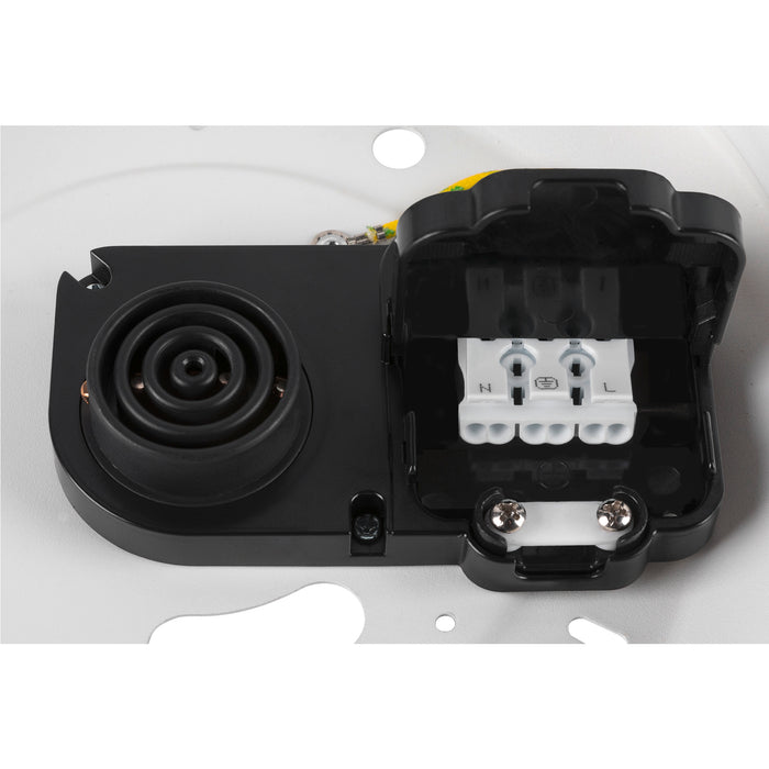 Top view product picture of SLV MEDO® 30, wall- and ceiling-mounted light, round, 2700/3000/4000K, 12W, trailing-edge phase, 110°, white