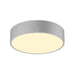SLV MEDO® 30, wall- and ceiling-mounted light, round, 2700/3000/4000K, 12W, trailing-edge phase, 110°, grey