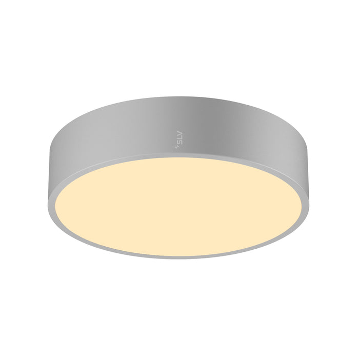Back view product picture of SLV MEDO® 30, wall- and ceiling-mounted light, round, 2700/3000/4000K, 12W, trailing-edge phase, 110°, grey