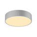 Back view product picture of SLV MEDO® 30, wall- and ceiling-mounted light, round, 2700/3000/4000K, 12W, trailing-edge phase, 110°, grey