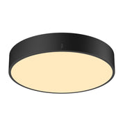 Back view product picture of SLV MEDO® 40, wall- and ceiling-mounted light, round, 2700/3000/4000K, 20W, trailing-edge phase, 110°, black