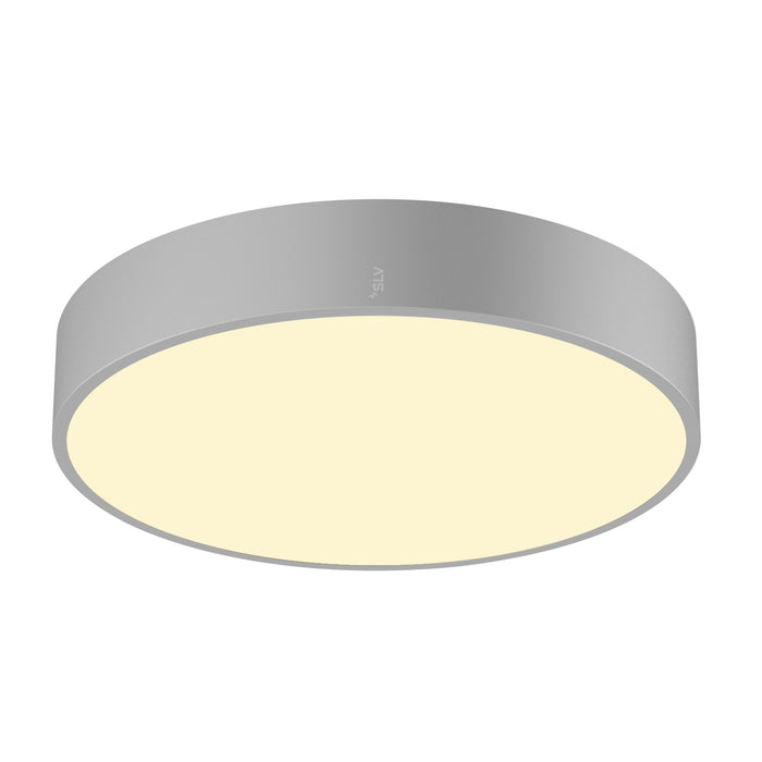 SLV MEDO® 40, wall- and ceiling-mounted light, round, 2700/3000/4000K, 20W, trailing-edge phase, 110°, grey