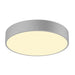 SLV MEDO® 40, wall- and ceiling-mounted light, round, 2700/3000/4000K, 20W, trailing-edge phase, 110°, grey