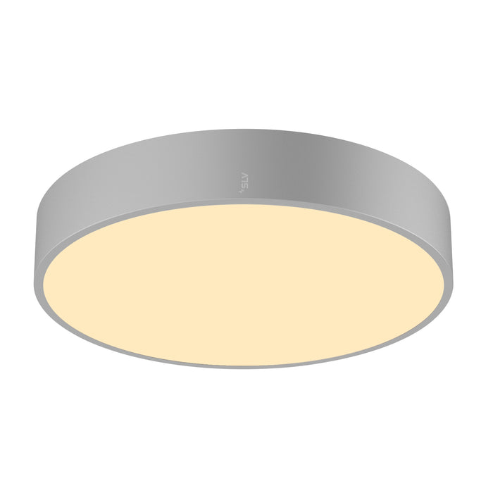 Back view product picture of SLV MEDO® 40, wall- and ceiling-mounted light, round, 2700/3000/4000K, 20W, trailing-edge phase, 110°, grey