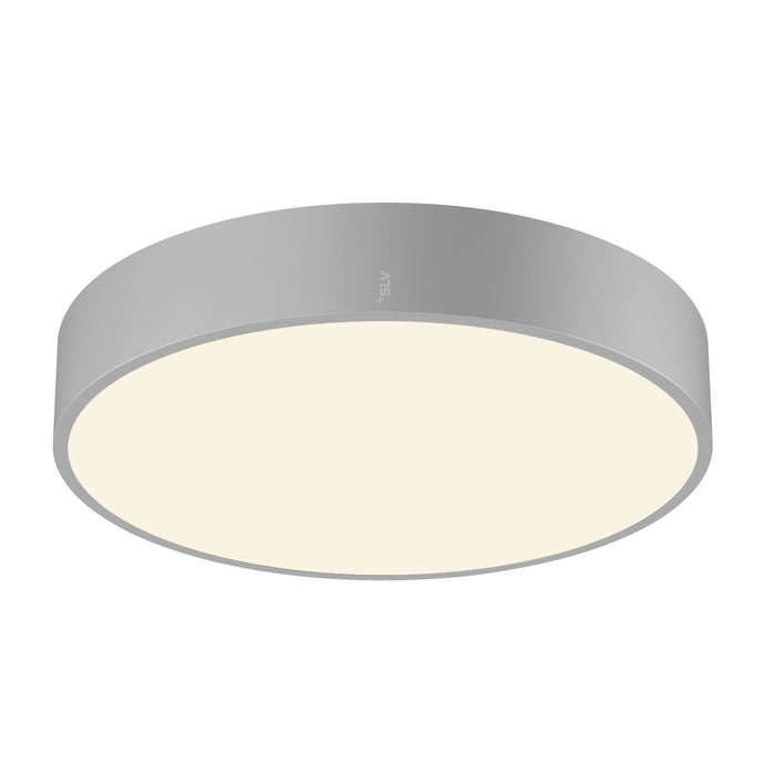 Bottom view product picture of SLV MEDO® 40, wall- and ceiling-mounted light, round, 2700/3000/4000K, 20W, trailing-edge phase, 110°, grey