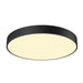 SLV MEDO® 60, wall- and ceiling-mounted light, round, 2700/3000/4000K, 39W, trailing-edge phase, 110°, black