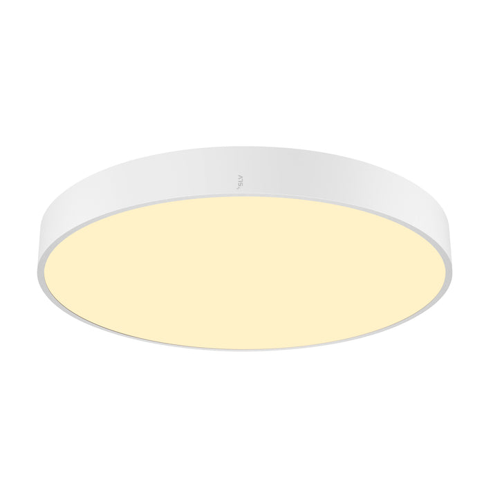 SLV MEDO® 60, wall- and ceiling-mounted light, round, 2700/3000/4000K, 39W, trailing-edge phase, 110°, white