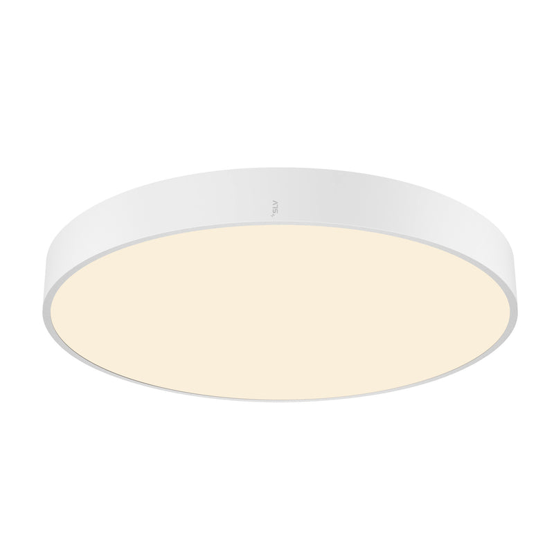 Sloping product picture of SLV MEDO® 60, wall- and ceiling-mounted light, round, 2700/3000/4000K, 39W, trailing-edge phase, 110°, white