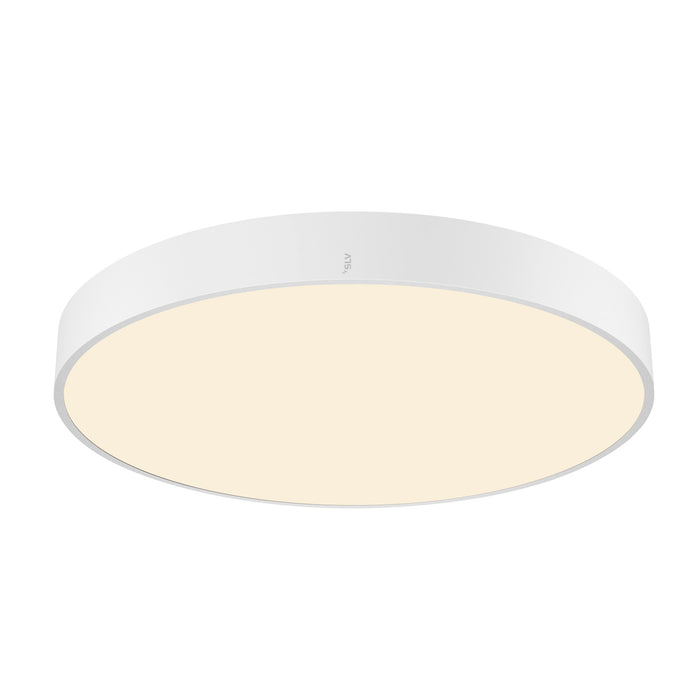 Sloping product picture of SLV MEDO® 60, wall- and ceiling-mounted light, round, 2700/3000/4000K, 39W, trailing-edge phase, 110°, white