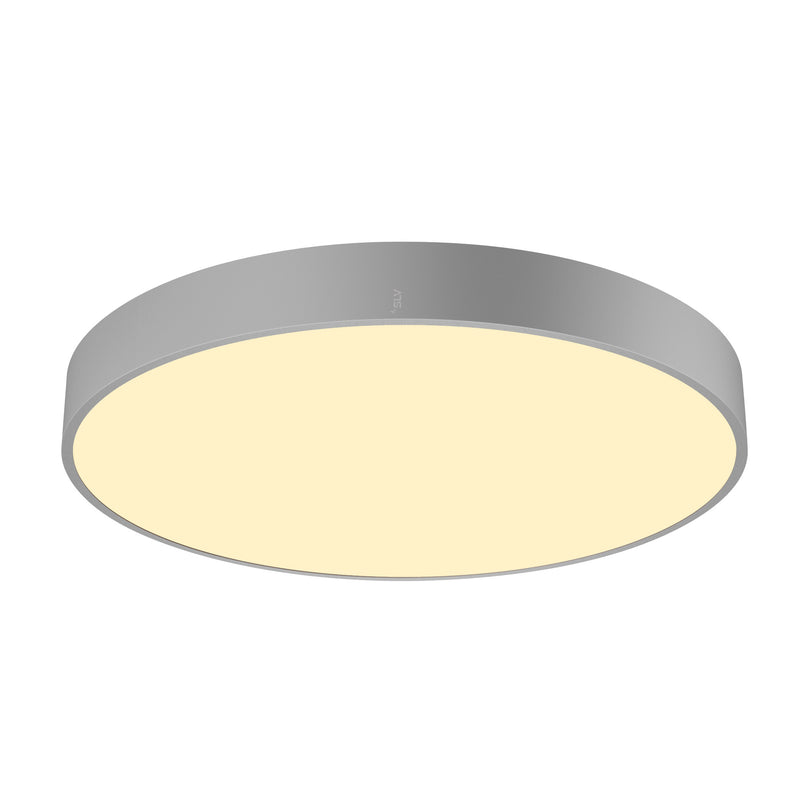 SLV MEDO® 60, wall- and ceiling-mounted light, round, 2700/3000/4000K, 39W, trailing-edge phase, 110°, grey