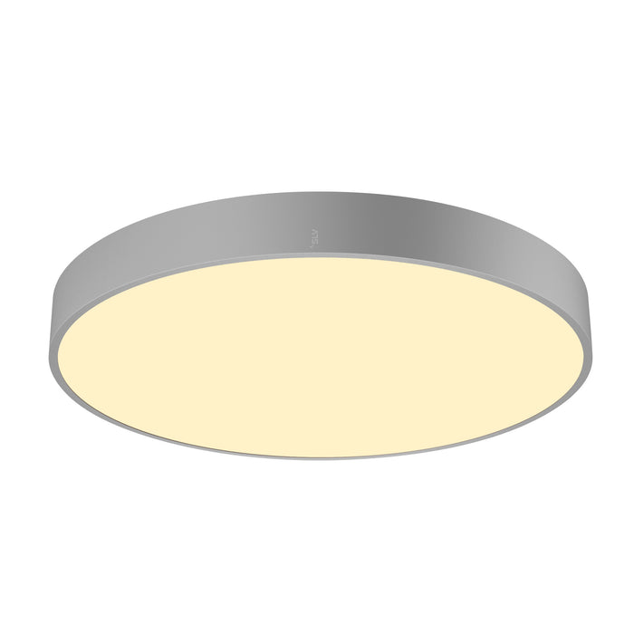 SLV MEDO® 60, wall- and ceiling-mounted light, round, 2700/3000/4000K, 39W, trailing-edge phase, 110°, grey