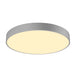 SLV MEDO® 60, wall- and ceiling-mounted light, round, 2700/3000/4000K, 39W, trailing-edge phase, 110°, grey