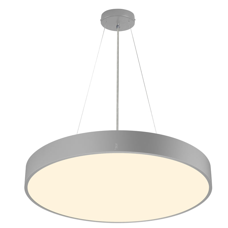 Top view product picture of SLV MEDO® 60, wall- and ceiling-mounted light, round, 2700/3000/4000K, 39W, trailing-edge phase, 110°, grey