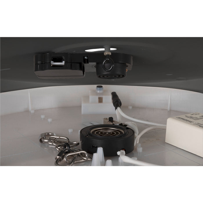 Detailed view product picture of SLV MEDO® 60, wall- and ceiling-mounted light, round, 2700/3000/4000K, 39W, trailing-edge phase, 110°, grey