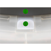 Bottom view product picture of SLV MEDO® 60, wall- and ceiling-mounted light, round, 2700/3000/4000K, 39W, trailing-edge phase, 110°, grey
