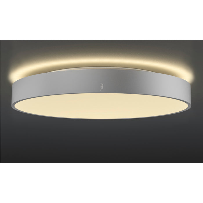 Ambient picture of SLV MEDO® 60, wall- and ceiling-mounted light, round, 2700/3000/4000K, 39W, trailing-edge phase, 110°, grey