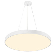 Top view product picture of SLV MEDO® 90, ceiling-mounted light, round, 2700/3000/4000K, 79W, trailing-edge phase, 110°, white
