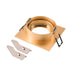 Back view product picture of SLV NEW TRIA® 68, ceiling installation ring, L: 8.2 W: 8.2 H: 2.6 cm, IP 20, rose gold