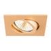 Bottom view product picture of SLV NEW TRIA® 68, ceiling installation ring, L: 8.2 W: 8.2 H: 2.6 cm, IP 20, rose gold