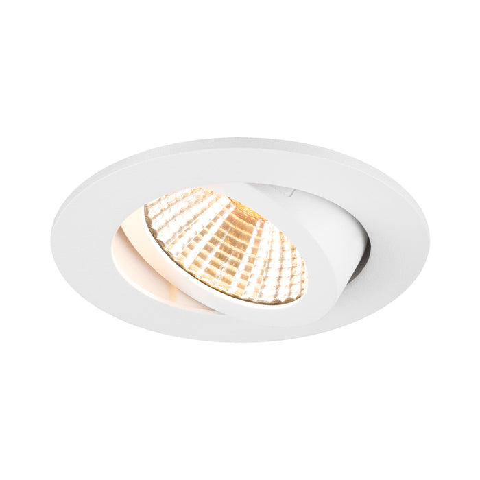 Bottom view product picture of SLV NEW TRIA® 68, ceiling installation ring, D: 8.2 H: 2.6 cm, IP 20, white